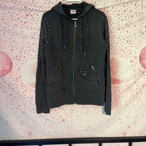 harley davidson zip up size large